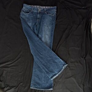 PAIGE Indigo Wide Leg Jeans